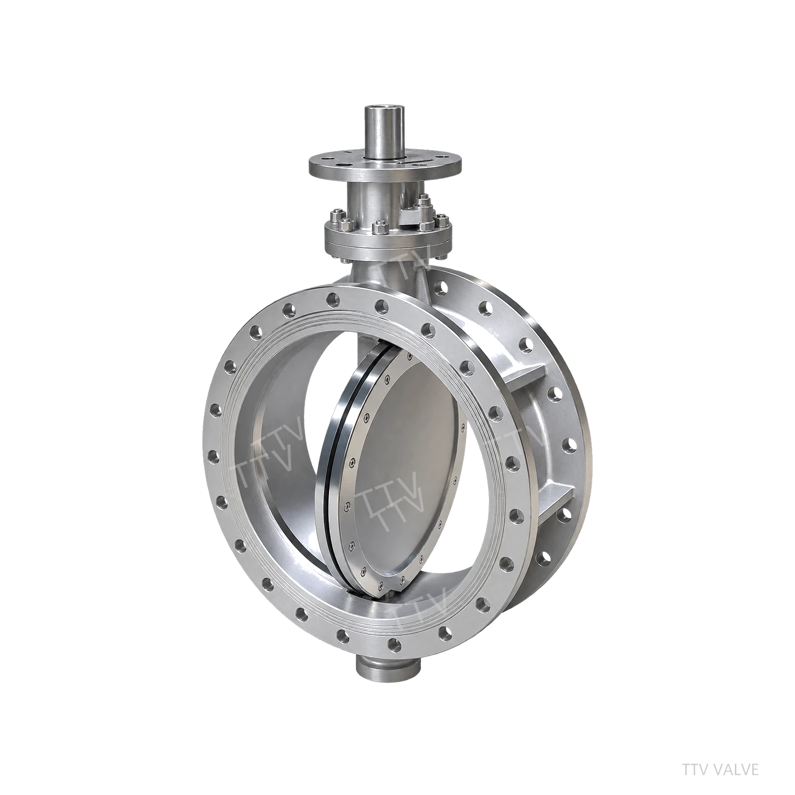D343H Triple-Offset Flanged Metal-Seated Butterfly Valve