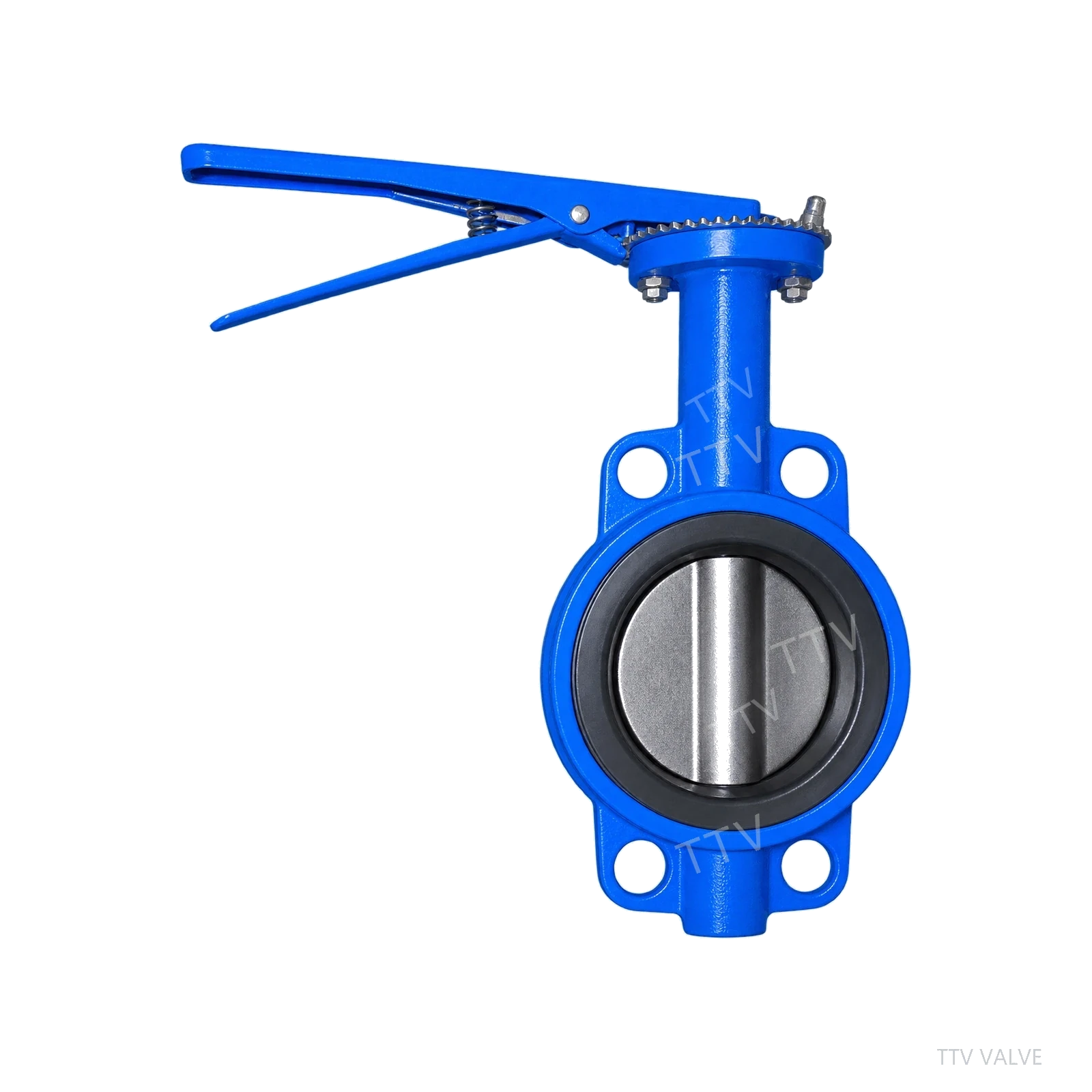 D71X Lever-Operated Wafer Resilient-Seated Butterfly Valve