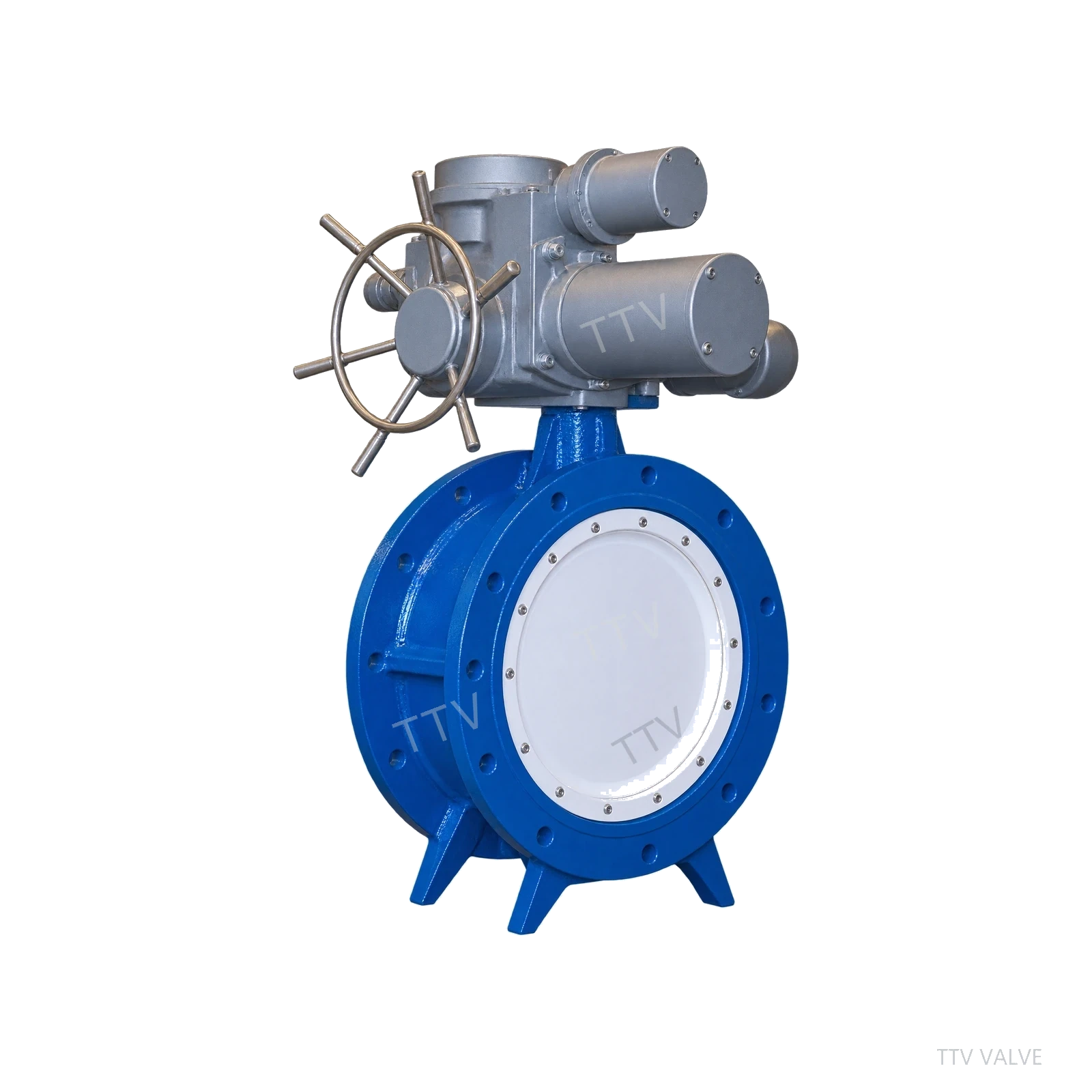 FBEX (D942X) Electric Flanged Resilient-Seated Butterfly Valve