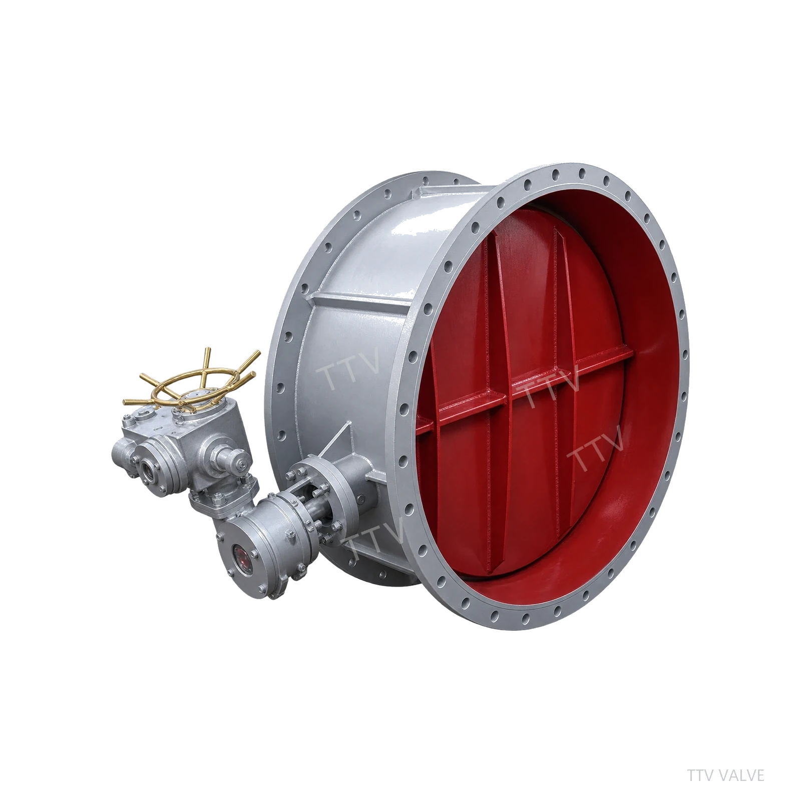 TD941W Electric Ventilation Butterfly Valve